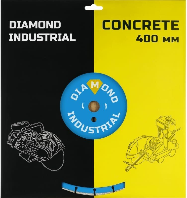 Алмазный диск по армированному бетону 400 x 10 x 25.4 мм Diamond Industrial - фотография № 6
