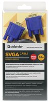 Кабель Defender VGA - VGA (BB340M-06PRO) 1.8 м черный