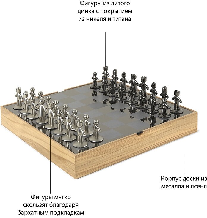 Шахматный набор Umbra (1005304-390) - фото №10