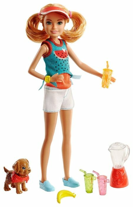Кукла Barbie Сёстры и щенки, 23 см, FHP61 Стейси