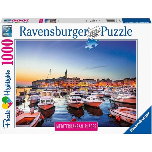 Пазл Ravensburger 1000 деталей: Средиземноморская Хорватия. Гавань Ровиня пазл eurographics 1000 деталей средиземноморская гавань