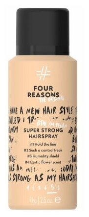 Лак для волос суперсильной фиксации Four Reasons Original Super Strong Hairspray 100 мл