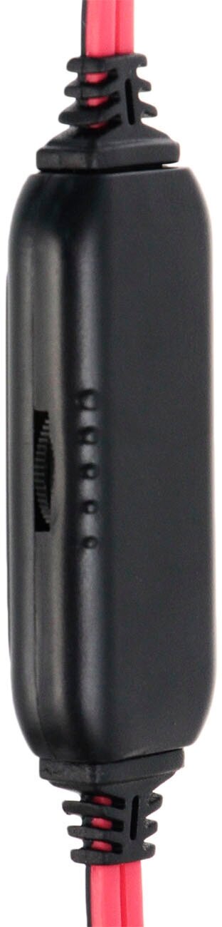 Наушники с микрофоном Oklick HS-L200 черный/красный 2м мониторы (Y-819) - фотография № 15