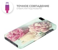 Чехол With Love. Moscow W001241APP для Apple iPhone 5/iPhone 5S/iPhone SE пионы