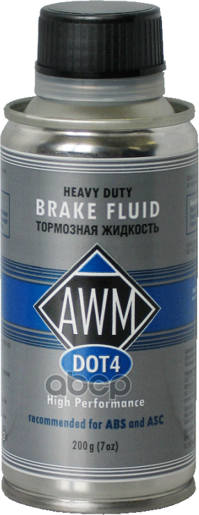 Тормозная Жидкость Awm Dot-4 0.200Кг AWM арт. 430109002