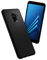 Чехол Spigen Liquid Air для Samsung Galaxy A8+ (591CS22757) черный