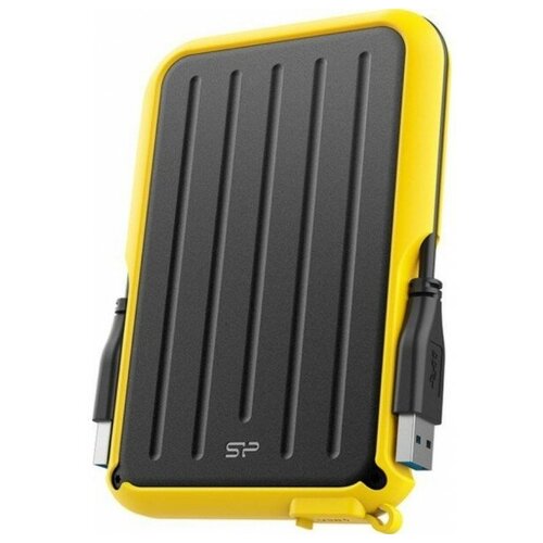 Внешний жесткий диск 4TB Silicon Power Armor A66, 2.5, USB 3.2, Желтый