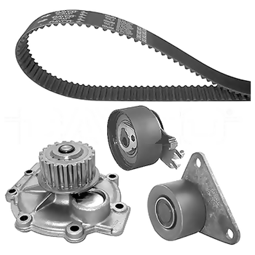 Комплект Грм С Помпой Volvo S40/60/70/80/Xc70/Xc90 2.0/2.3/2.4/2.5 <=2010 (2 Ролика+Ремень 141з.) Dayco арт. KTBWP3160