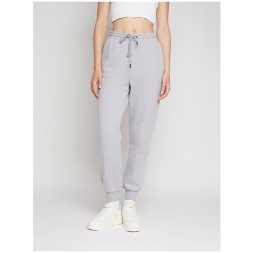 фото Брюки zolla цвет: серый, размер: xs