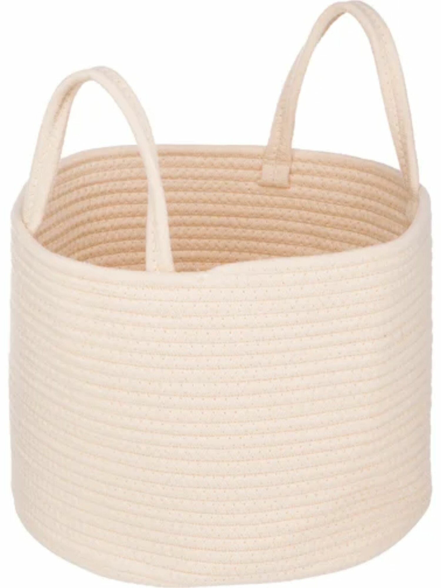 Корзина для хранения 30х30х25 см (бежевый)