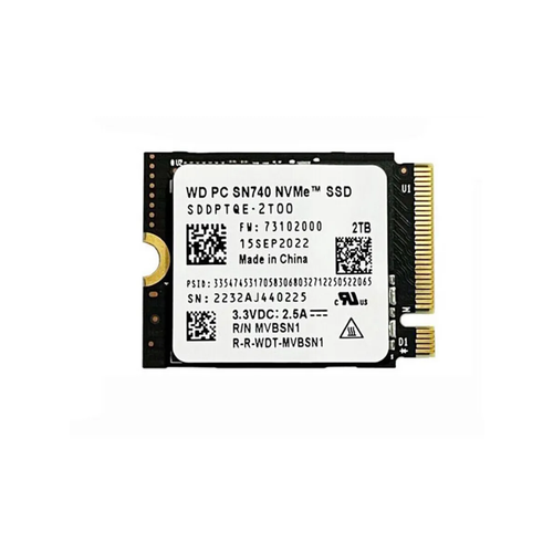 2TB SSD диск накопитель WESTERN DIGITAL SN740 2230 NVMe M2 OEM для Steam Deck Microsoft Surface ASUS ROG Ally Ayaneo 16500₽