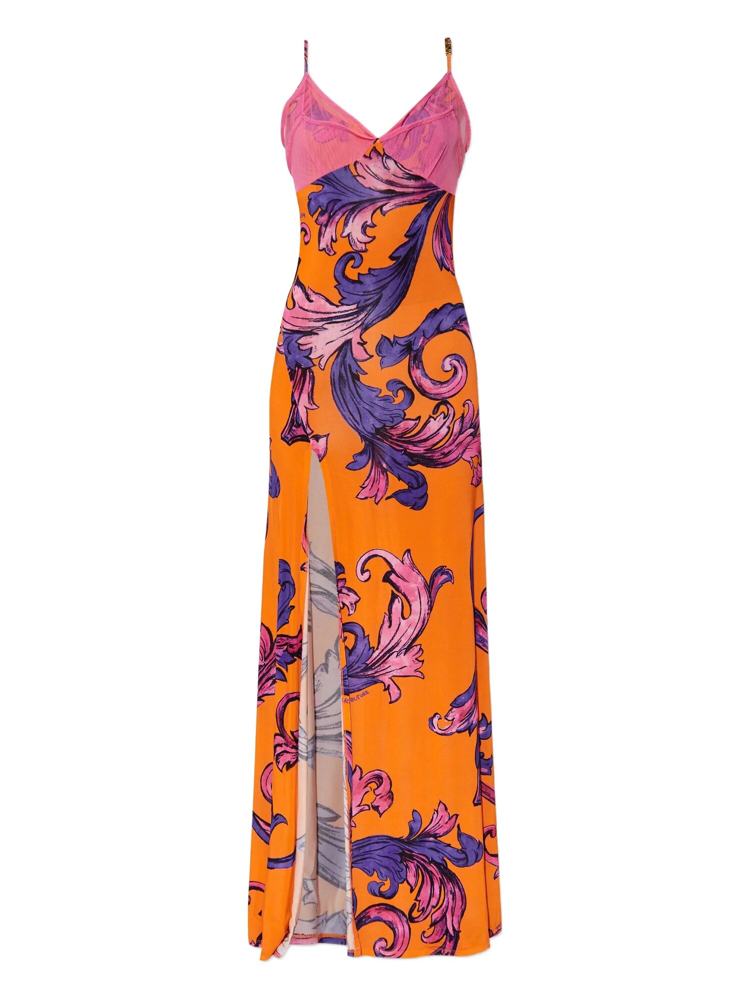 Платье Versace Jeans Couture, размер 44 IT, розовый
