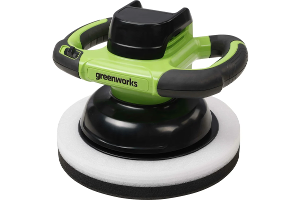 Полировальная машина аккумуляторная Greenworks G24BU10 24В (3502107) (Без акб/зу)