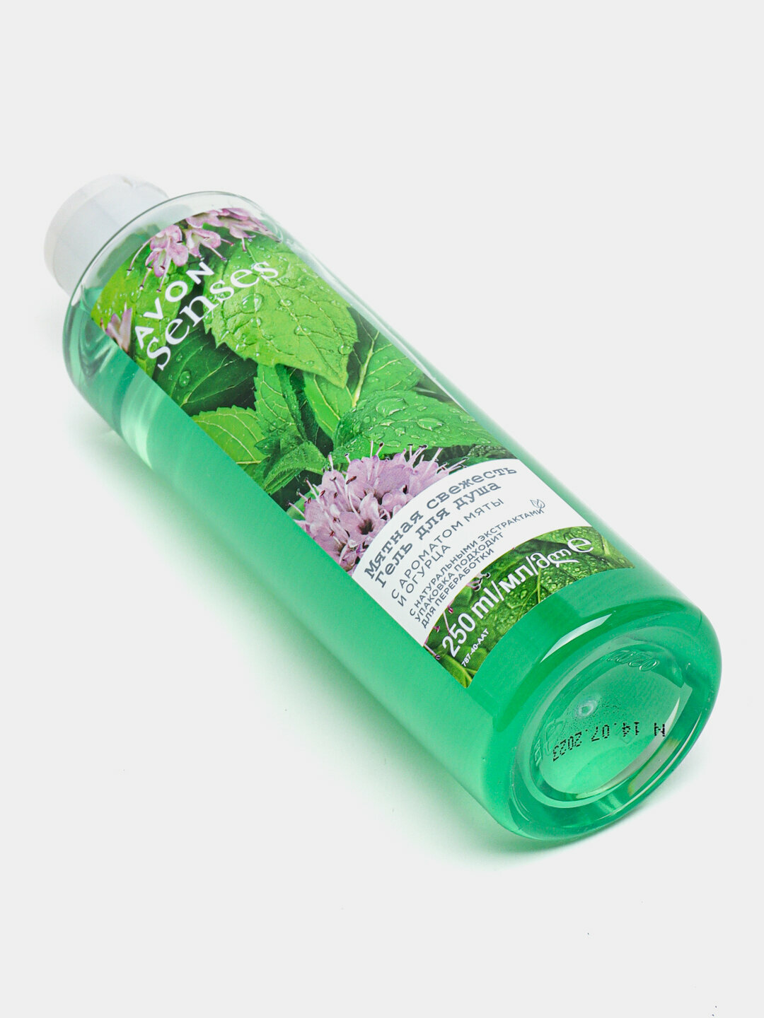 Гель для душа Avon "Sensses", с ароматом огурца и мяты, 500мл — фото 1