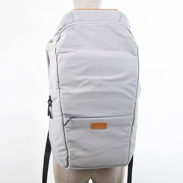 Сумка , фактура рельефная, матовая, серый/серый — фото 1