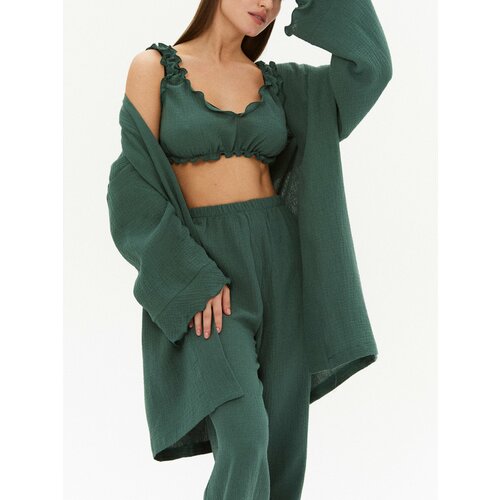 фото Пижама mimi pajamas new, размер s, зелeный
