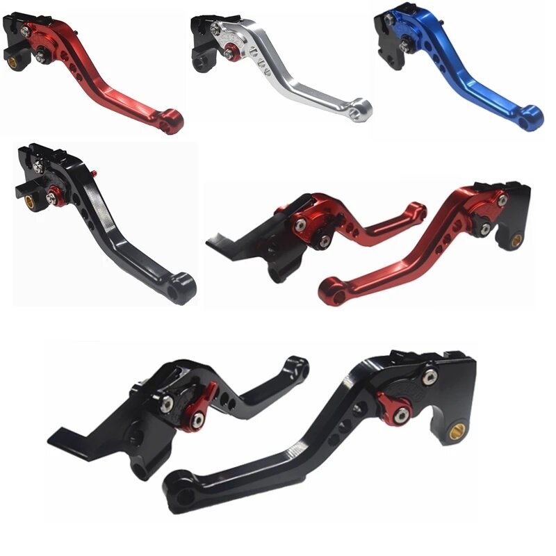 Для GSXR1300 GSX 650F 1250 F/SA 1400 GSF 650 1200 1250 CNC длинные и короткие рычаги тормозной муфты, Short Black