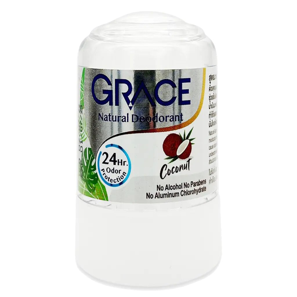 Дезодорант Grace Coconut кристаллический Кокосовый 50 г 1 шт
