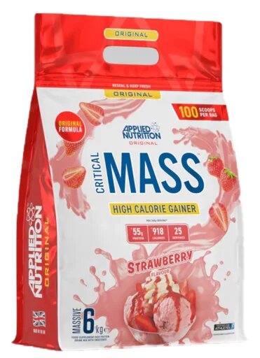Гейнер Critical Mass Weight Gainer Applied Nutriti, 6кг — фото 1