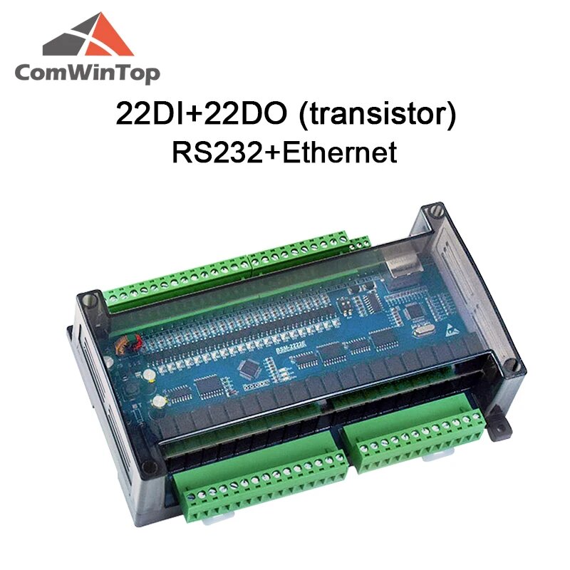 CWT-BK-2222 22Di 22Do цифровой вход и выход RS232 Ethernet Modbus Rtu Io модуль, CWT-BK-2222T-SE