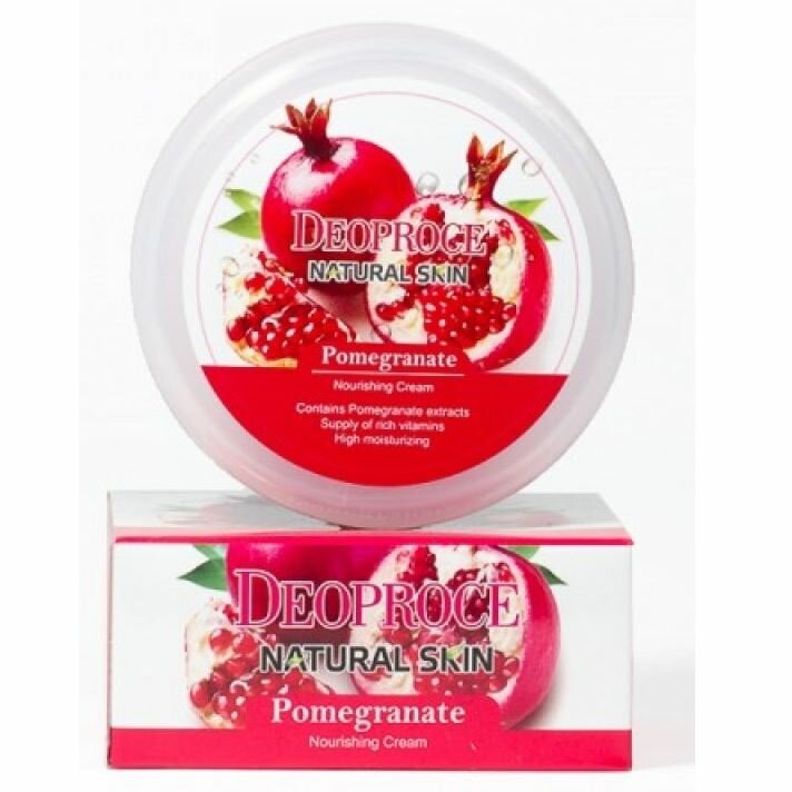 Крем Deoproce Pomegranate Nourishing Питательный для лица и тела с экстрактом граната, 100 мл