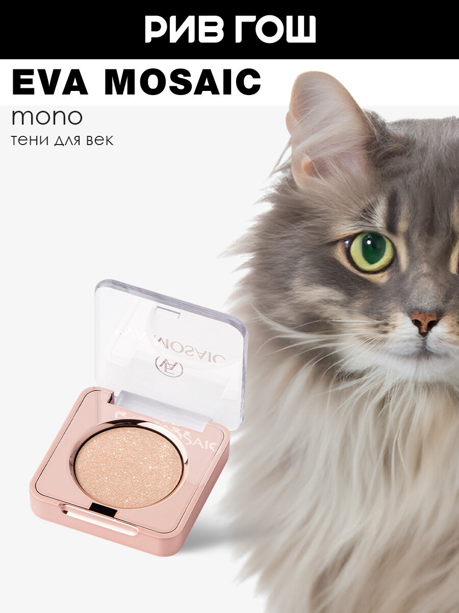 EVA MOSAIC Тени для век Mono, 1,3 г, 03