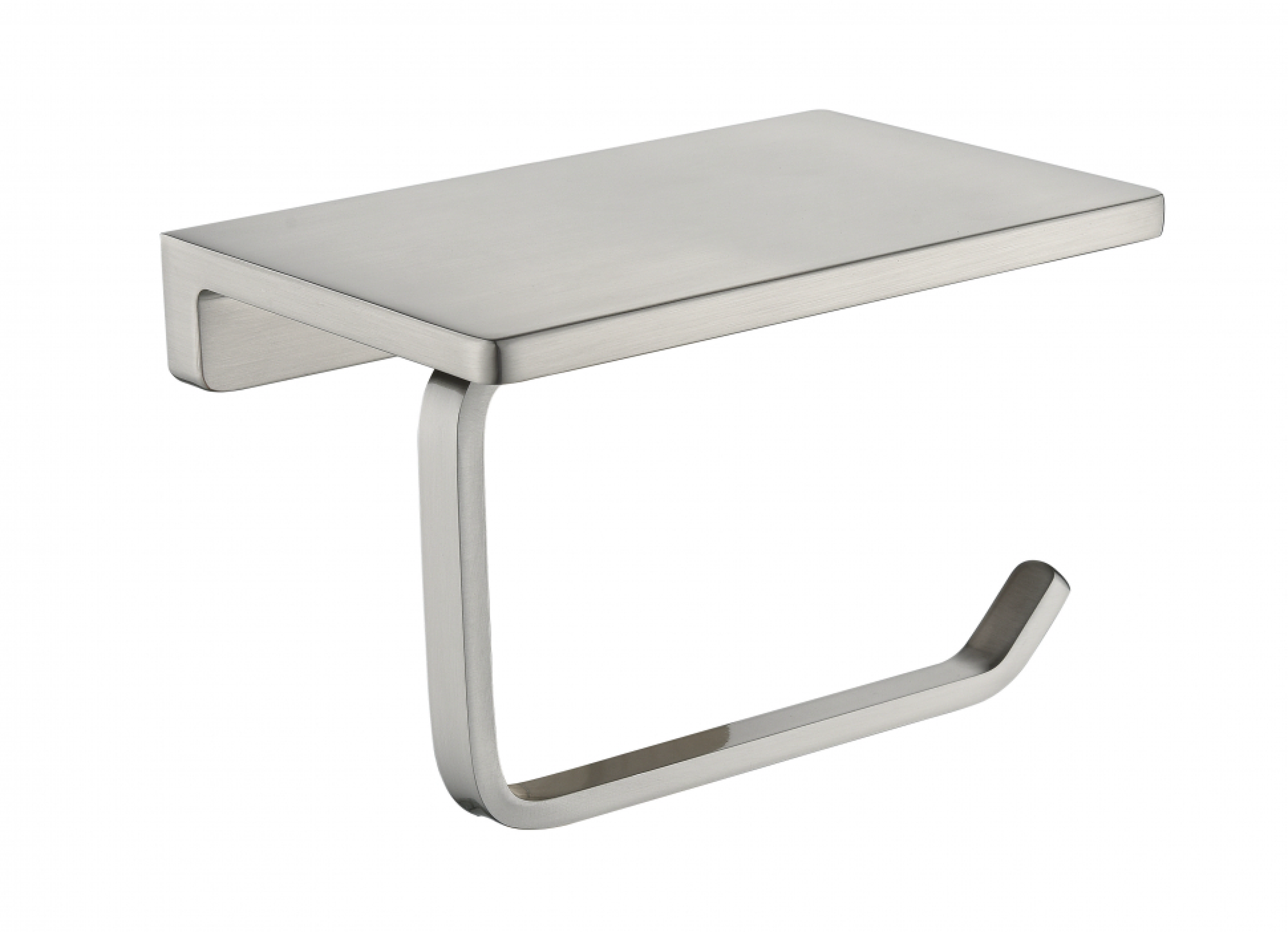 Настенный бумагадержатель плоский Grocenberg AC0027NK, материал латунь