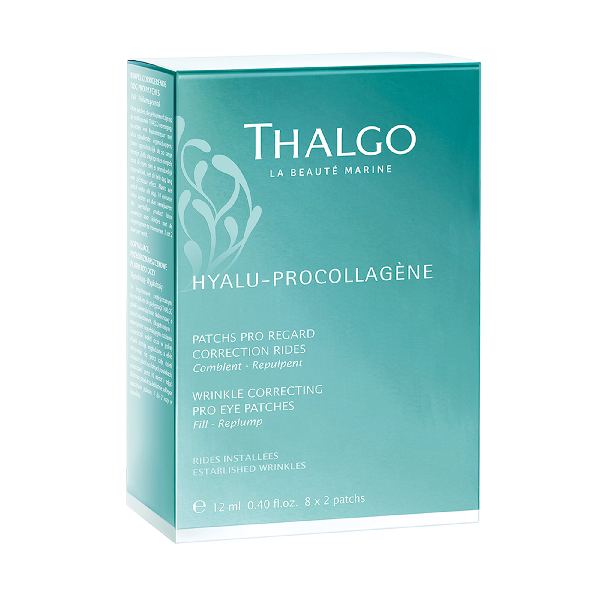 THALGO COSMETIC Разглаживающие морщины маски-патчи для кожи вокруг глаз 8 х 2