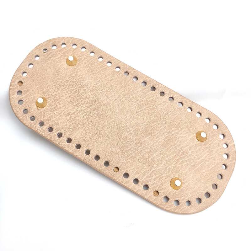 Основа сумки  искусственная кожа  абрикосовая  22x10 см