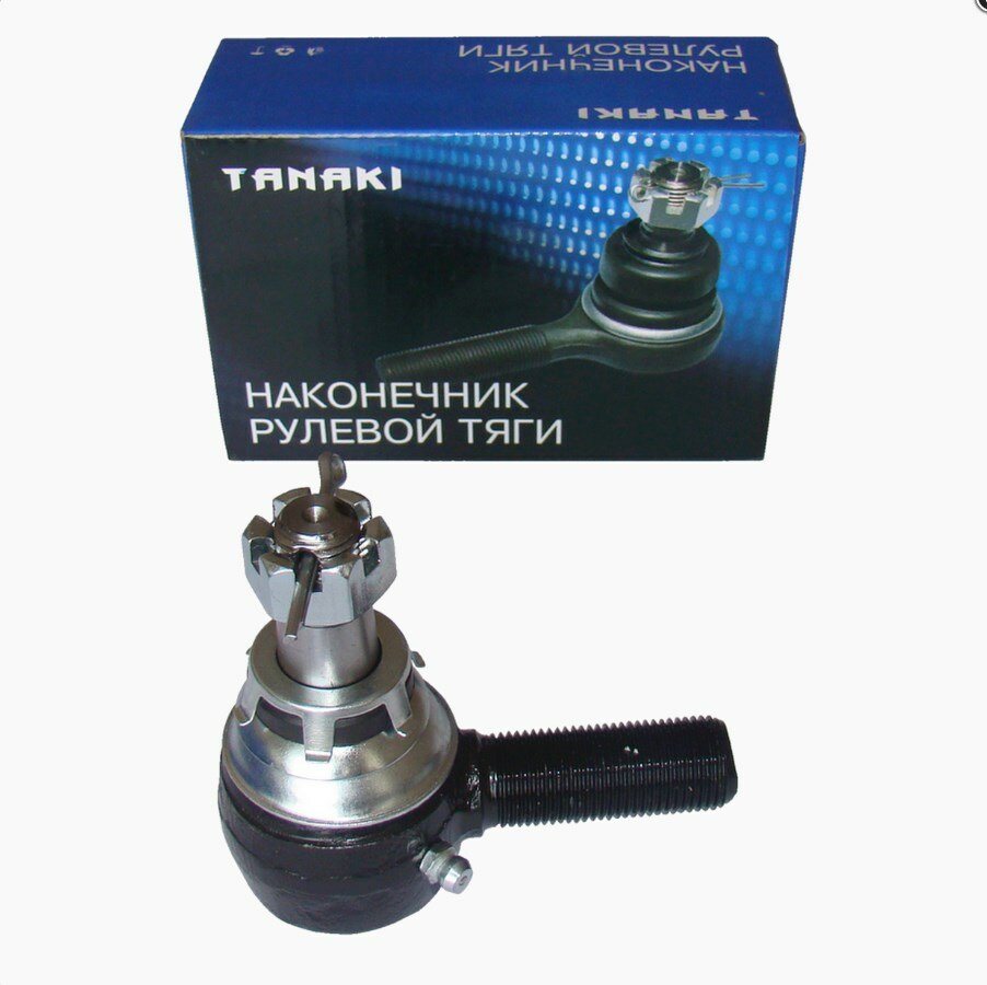 Наконечник рулевой тяги уаз левый в сборе с масленкой 469-3414057 (tanaki)