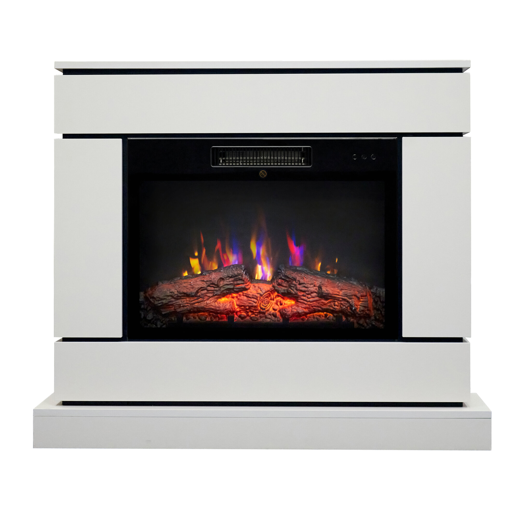 Электрокамин RealFlame Vega с очагом Kendal 24 Белый (WT-LCB510)