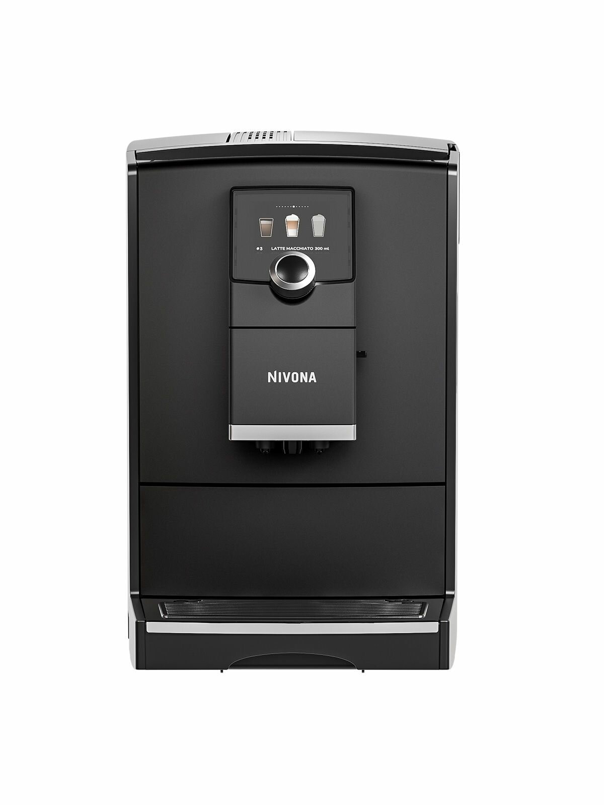 Автоматическая кофемашина Nivona CafeRomatica NICR 790, цветной дисплей, капучино одной кнопкой, индивидуальные рецепты, управление со смартфона, чёрный — фото 1