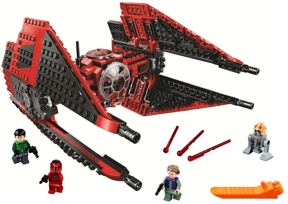 Конструктор совмести с Lego Звездные Войны "Истребитель СИД майора Вонрега", 514 деталей, для мальчиков и девочек
