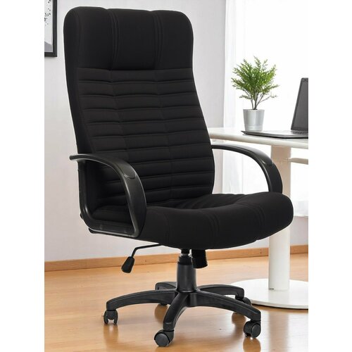 Кресло The World of Comfort Атлант 2 ML, экокожа, коричневый