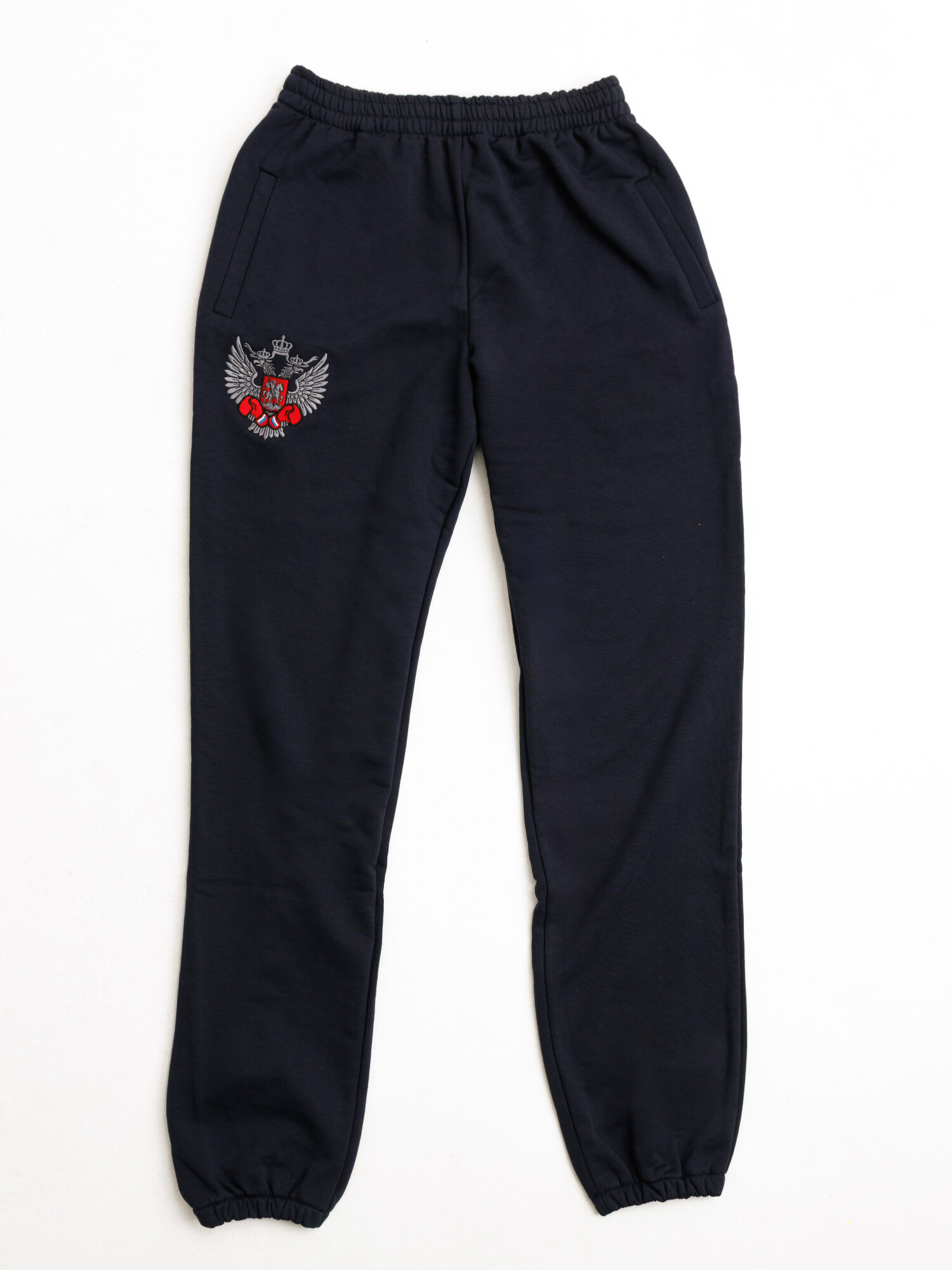 Брюки спортивные Федерация бокса России размер 52 синий