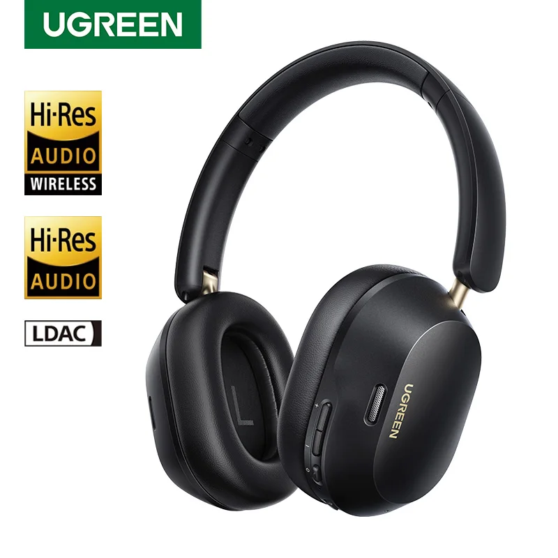 Наушники UGREEN HiTune Max 5C, беспроводные, складные, шумоподавляющие, чёрные