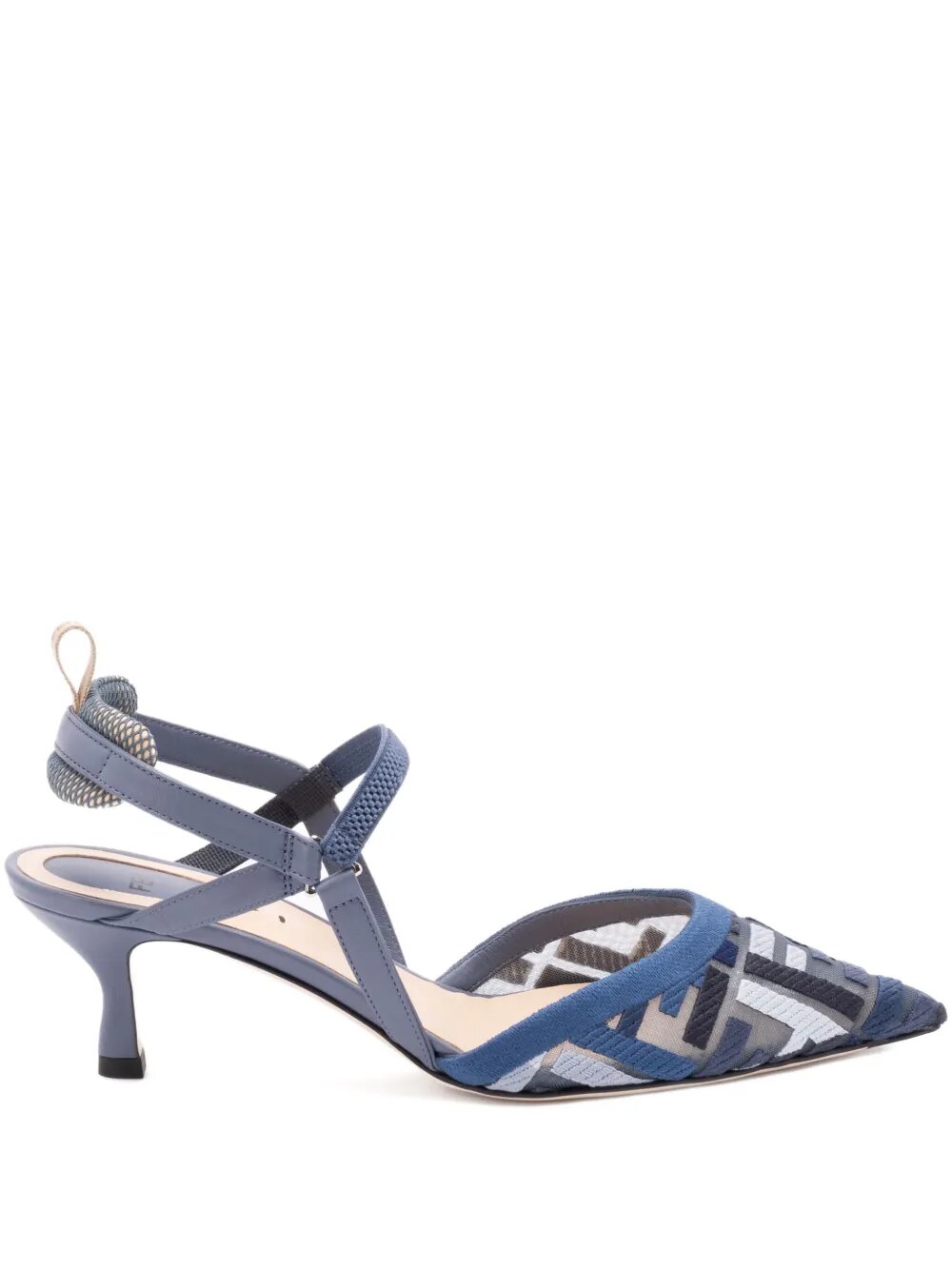 Туфли FENDI, размер 37,5, синий