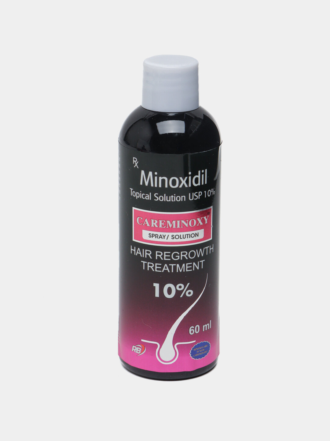 Сыворотка для бороды "Minoxycare", для активации роста, дозатор, 10%, 60 мл — фото 1