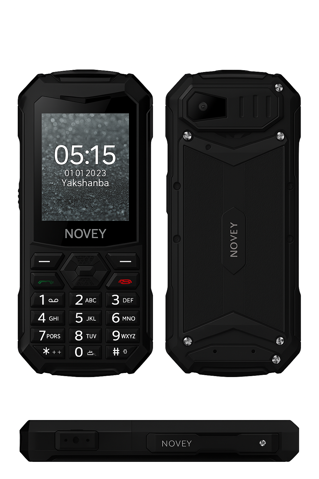 Смартфон Novey T515, экран 6,5", камера 13МП, батарея 5000мАч, 64MБ памяти