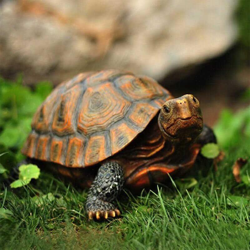 Реалистичная статуя черепахи для сада и интерьера, водонепроницаемый декор, устойчивый к ультрафиолету