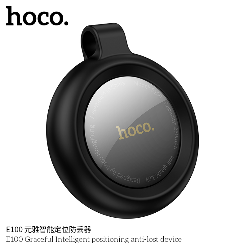 Трекеры И Медальоны Для Животных Xiaomi Gps-трекер только для Apple IPhone Hoco E100 для вещей, ключей, кошелька, животных белый