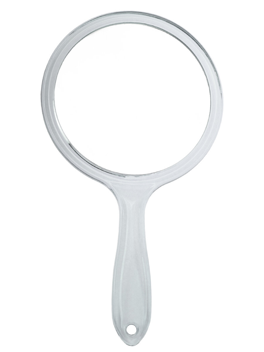 Зеркало двухстороннее с ручкой 2-х кратное увеличение 12.5 см.