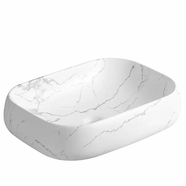 Раковина Cerutti 56.5х40 CR0086 MMW2 матовая