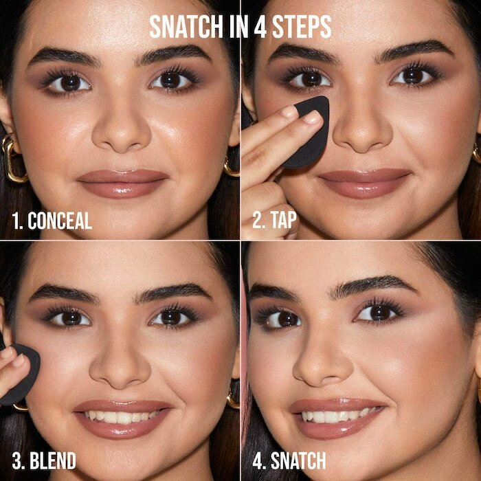 Huda Beauty Легкая компактная пудра Easy Bake and Snatch без талька - Banana Bread — фото 1