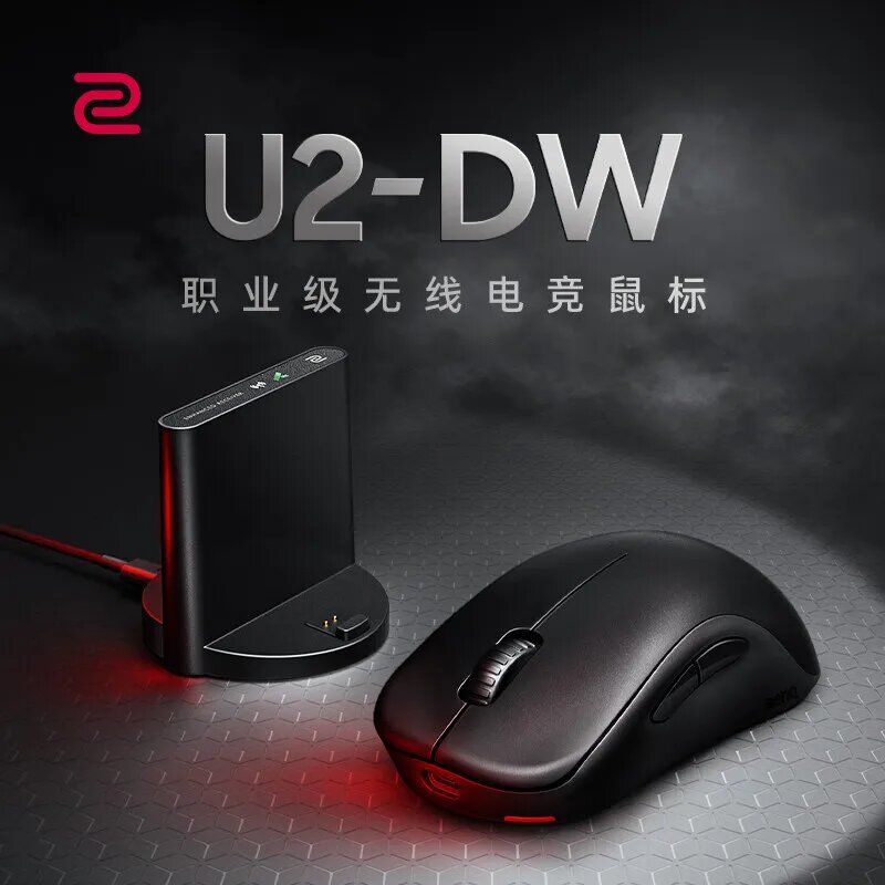 ZOWIE GEAR U2-DW FK2-DW Игровая мышь Беспроводная 2,4G защита от помех PAW3950 Датчик 4 кГц Эргономика Valorant Gamer Laptop , U2 DW