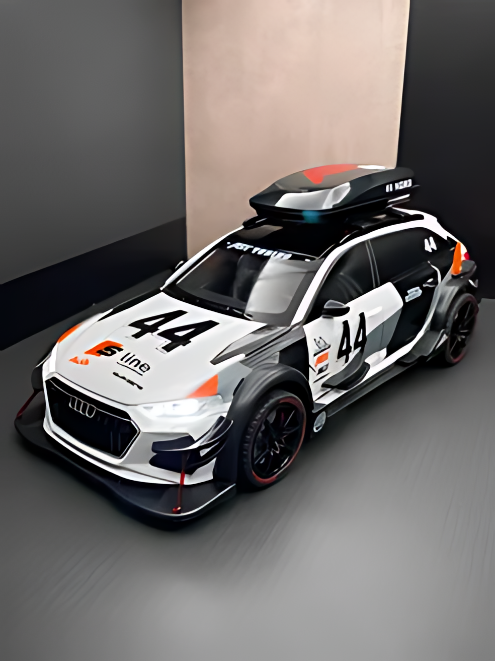 Машинка металлическая Audi RS6 Avant, коллекция 21 см, 1:24, бренд