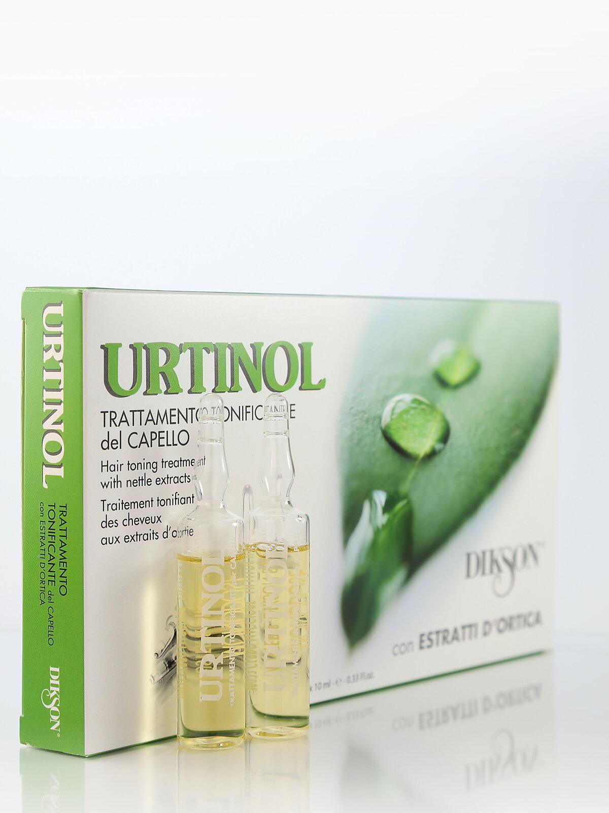 Ампулы для жирной кожи головы DIKSON urtinol 1010 мл