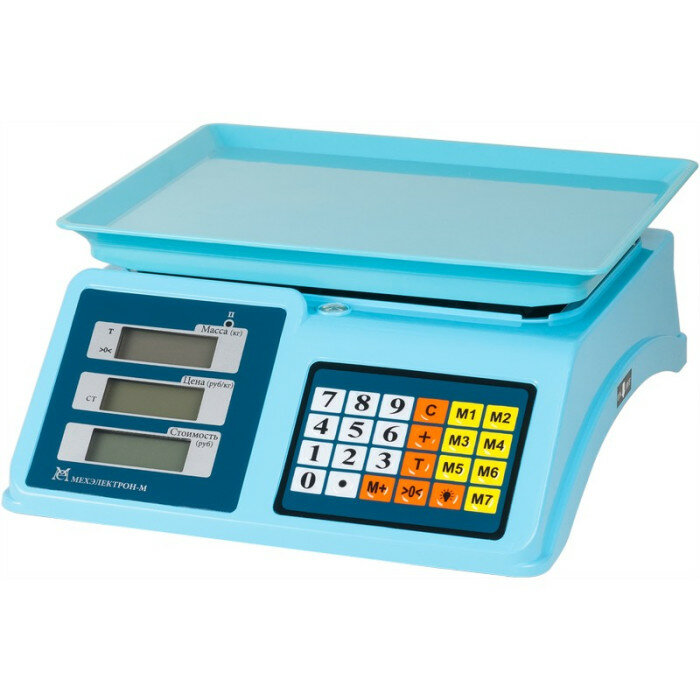 Весы торговые мехэлектрон-м ВР4900-15-2Д-АБ 14 (LCD)