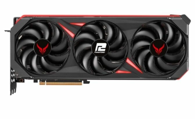 Видеокарта PowerColor Red Devil AMD Radeon RX 7900 XT (RX 7900 XT 20G-E/OC) - PCI-E 4.0, 20 ГБ, GDDR6, 320 бит, DisplayPort x3, HDMI, GPU 1500 МГц