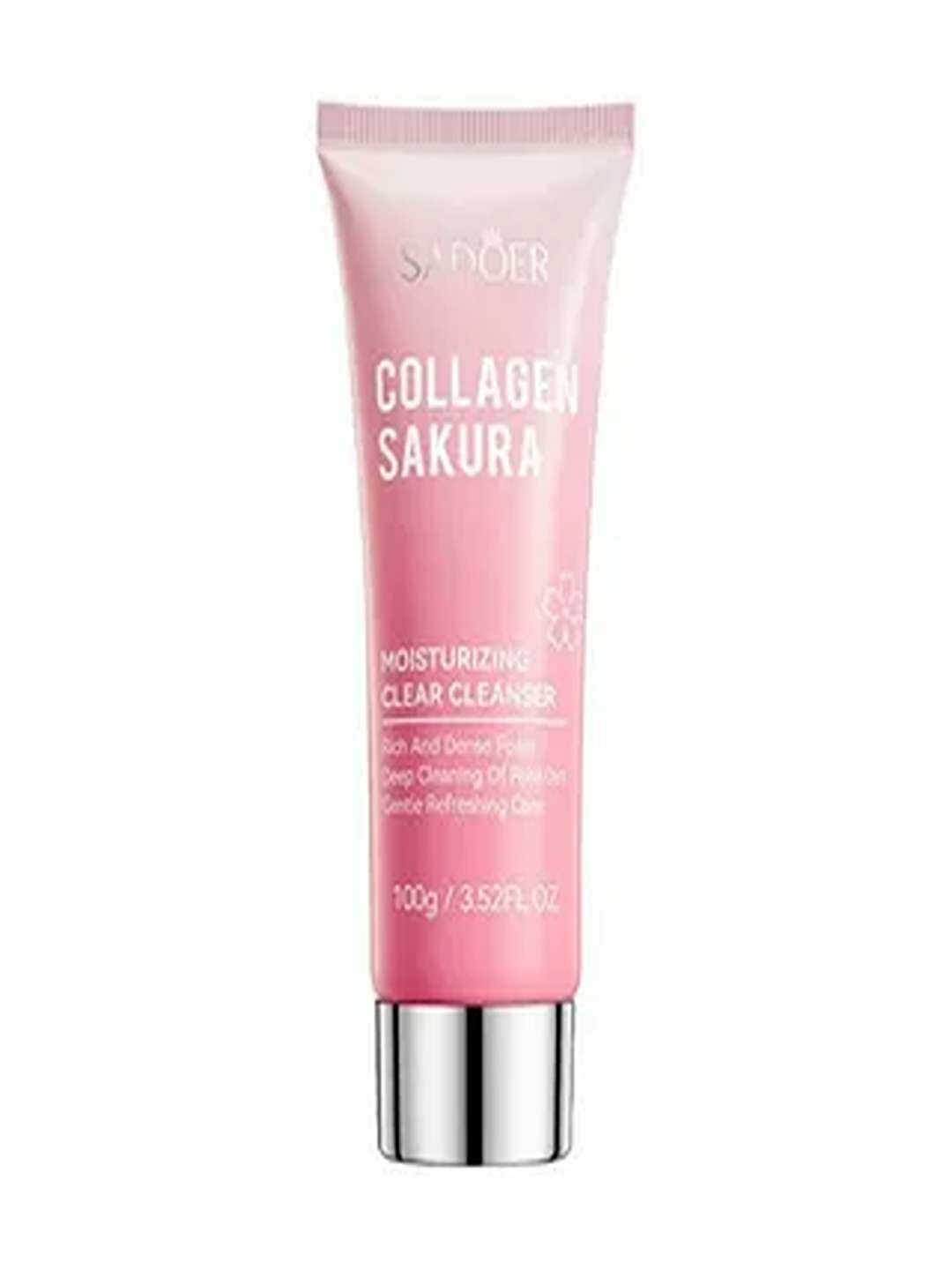 Пенка для лица с экстрактом сакуры-Sadoer Collagen Sakura Moisturizing Cleanser